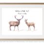 Personalised Deer Print Custom Home Gift, thumbnail 3 of 3