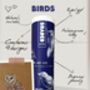 Shaded Birds Pointillism Diy Art Kit Set Of Four, thumbnail 1 of 7
