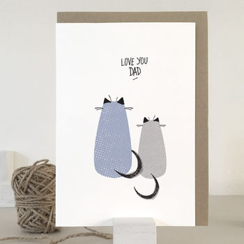 Father's Day Card For Cat Dads, 2 of 4