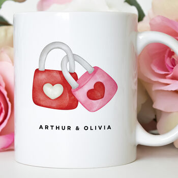 Valentine’s Day Mug Gift With Names, 6 of 8