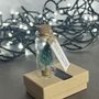 Tiny Christmas Tree Keepsake With Personalised Message, thumbnail 9 of 12