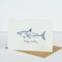 Personalised Great White Shark Card, thumbnail 1 of 4