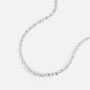 Sterling Silver Singapore Chain Necklace 18 Inch, thumbnail 1 of 4