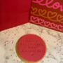 Valentines Day Cheeky Message Cookie Letterbox Gift, thumbnail 7 of 7