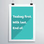 Teabag First Print, thumbnail 6 of 12