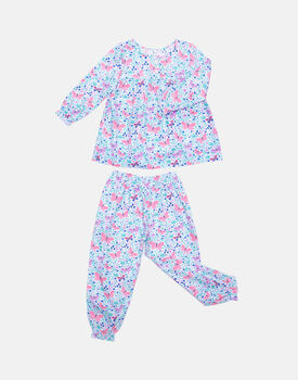 Children's Cotton Pyjama Set Flutterby Butterfly, 3 of 6