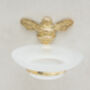 Brass Bee Soap Dish With Bee, thumbnail 2 of 3