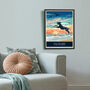 Limited Edition Seaside Pointer Or Viszla Gift Print, thumbnail 8 of 10