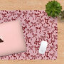 Ribbon Bows Desk Mat, thumbnail 1 of 3