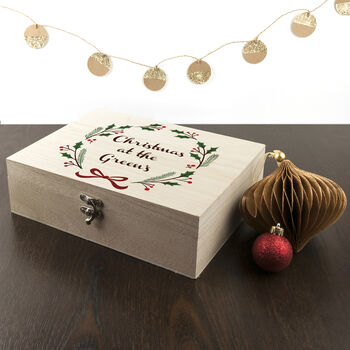 Personalised Jolly Holly Christmas Eve Box, 5 of 6