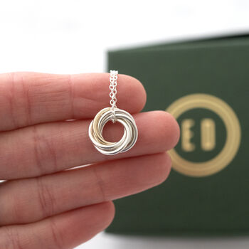 60th Gold And Silver Necklace, 11 of 12