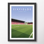 Northampton Town Sixfields Stadium Poster, thumbnail 7 of 7
