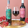 Personalised Set Of Mulled Wine Bottle Stickers, thumbnail 2 of 4