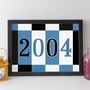21st Birthday Print Or Card Personalised Gift 2004, thumbnail 10 of 12
