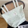 Lightweight Flower Shoulder Tote Bag, thumbnail 1 of 5