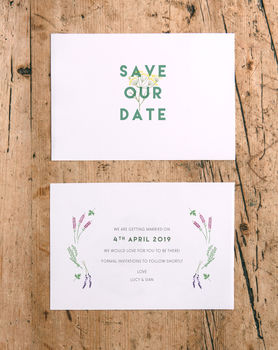 Herb Garden Wedding Stationery Collection, 7 of 11