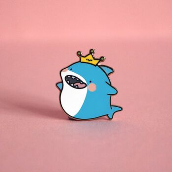 Shark Enamel Pin, 6 of 6