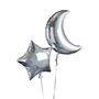Space Party Moon And Star Balloons, thumbnail 2 of 2