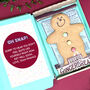 Personalised Gingerbread Man Get Well Soon Letterbox Gift, thumbnail 3 of 3