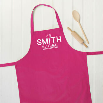 The… Kitchen Personalised Apron, 7 of 8