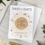 Save The Date Magnet Cards Summer Wedding Wildflower, thumbnail 1 of 10