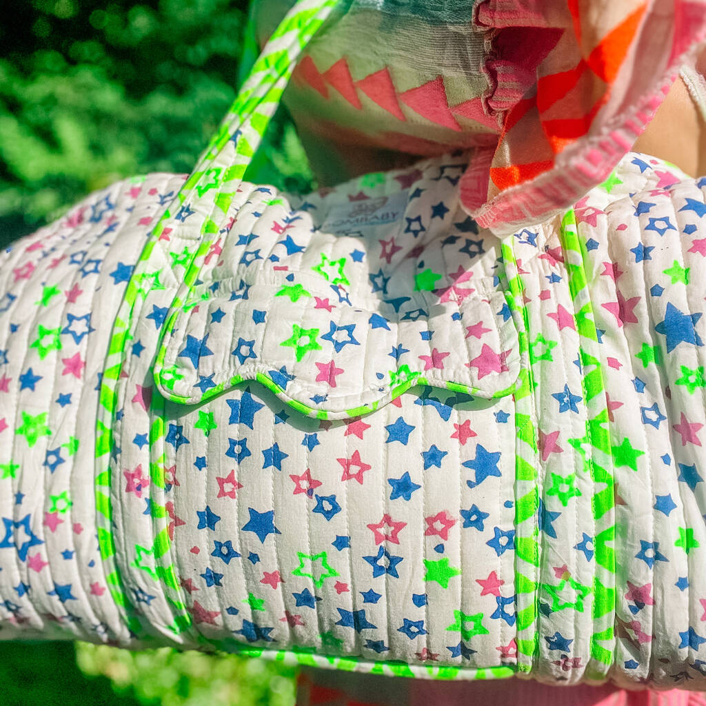 Women Handmade Waterproof Cotton Quilted Bag Travel Toiletry Grey Make Up  Bag | eBay