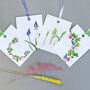 Botanical Stationery And Bookmark Letterbox Gift Set, thumbnail 7 of 12