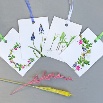 Botanical Stationery And Bookmark Letterbox Gift Set, 7 of 12