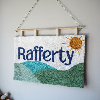 Personalised Landscape Name Banner, 3 of 4