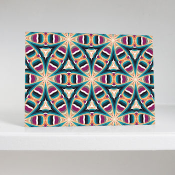 Colourful And Creative Pack Of Six Patterned Cards, 2 of 8