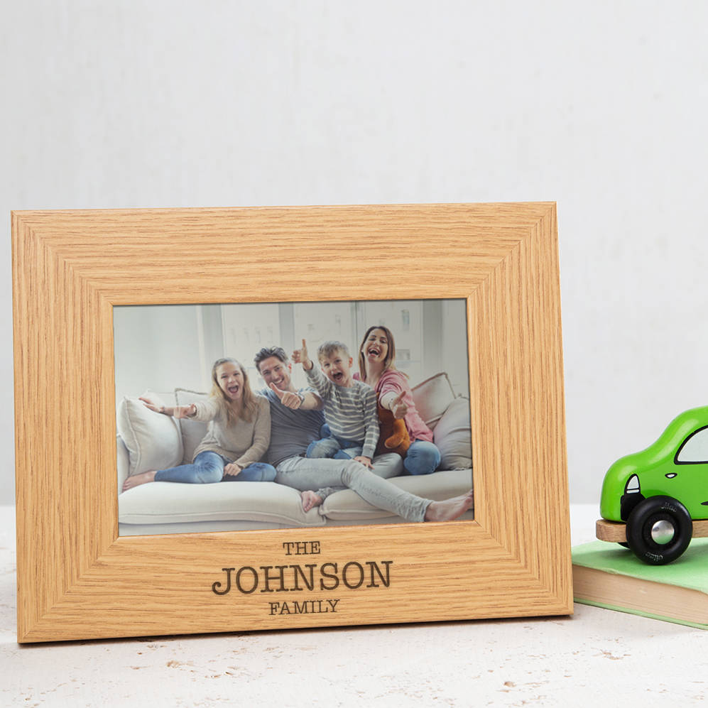 Personalised Family Photo Frame / Picture Frame, 1 of 4