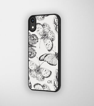 Hand Drawn Butterfly iPhone Case Personalised, 3 of 3
