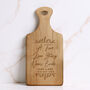 Personalised True Love Story Wooden Paddle Board, thumbnail 1 of 4