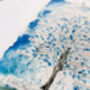 Winter Blue Personalised Family Tree Print, thumbnail 8 of 8
