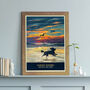 Spaniel Limited Edition Beach Sunset Gift Print, thumbnail 4 of 12