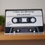 Personalised Cassette Voice Message Card – Neon Happy Birthday, thumbnail 12 of 12