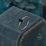 Sterling Silver Black Onyx Oval Ring In Sterling Silver, thumbnail 4 of 12