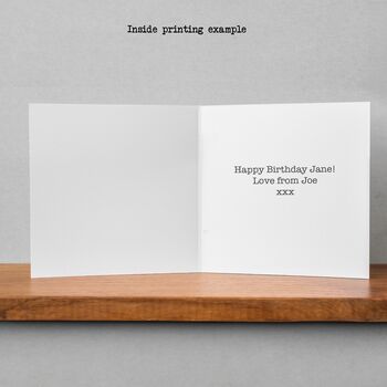 You Are An Incredible Friend Personalised Card, 4 of 4