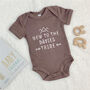 Personalised New To The Tribe Babygrow, thumbnail 3 of 11