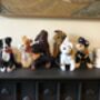Handmade Custom Made Tiny Felt Dogs, thumbnail 1 of 12