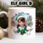 Personalised Christmas Elf Breakout Gift Mug, thumbnail 5 of 6