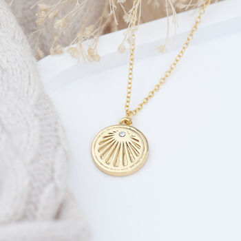 Personalised Sunburst Necklace, 2 of 7
