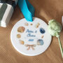 Personalised Sea Shells Christmas Decoration For Couple, thumbnail 2 of 3