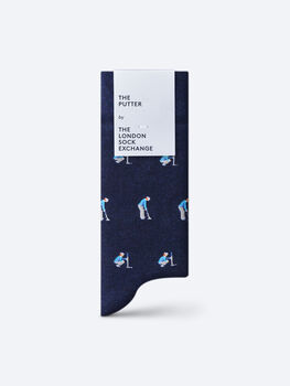 The Caddie's Giftbox – Luxury Golf Themed Socks, 8 of 10