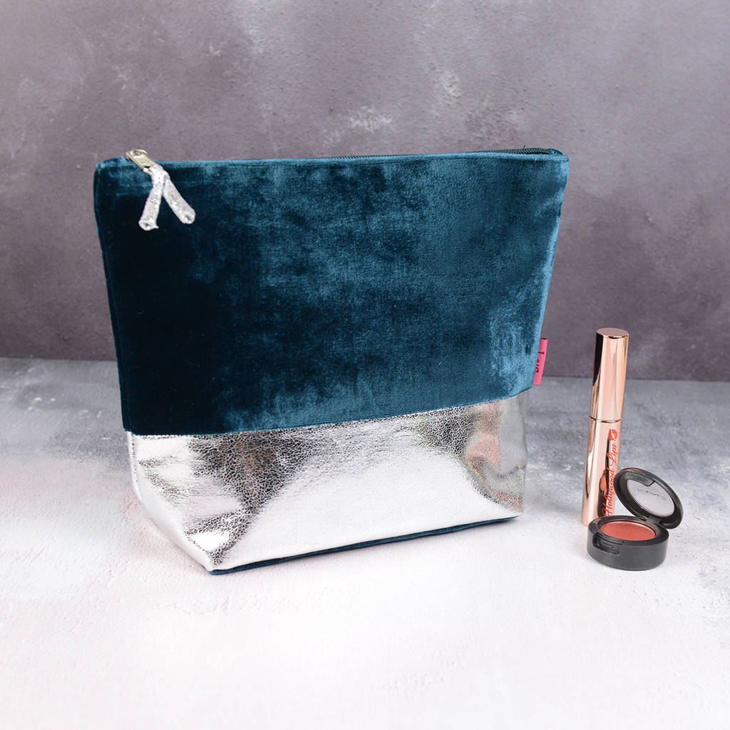 Luxury Velvet Make Up Bag By Home & Glory