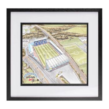 Raith Rovers Stark's Park Stadium Art Print, 3 of 3
