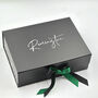 Customisable Birthday Gift Box With Calligraphy Name, thumbnail 2 of 6