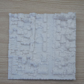 Custom 3D Printed Map, 9 of 12