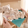 New Baby Gift Set With Teddy Comforter, thumbnail 1 of 9
