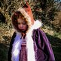 Handmade British Wool Children's Pixie Bonnet, thumbnail 4 of 8